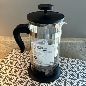 Ikea 602.413.89 Upphetta French Press Coffee Maker. NEW with tags